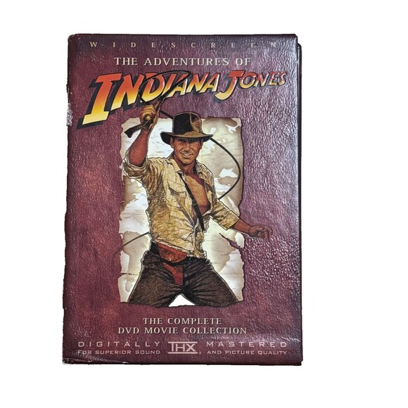 Other - The Adventures of Indiana Jones Complete DVD Movie Collection Widescreen THX NEW
